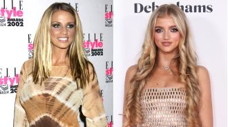 17-year-old Princess Andre looks just like her mother, Katie Price, at a glamorous beauty event.