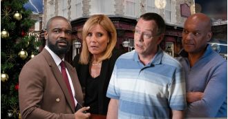 Big secrets will be exposed and chaos will ensue in the upcoming Christmas episode of EastEnders.