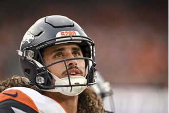 The Broncos have released TE Greg Dulcich and their 2022 third-round draft pick, as he has not played in eight consecutive games.