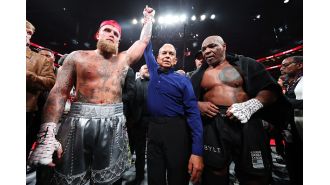 Jake Paul angrily denies allegations that his fight against Mike Tyson was fixed.