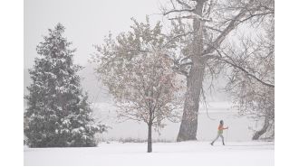 Snowfall amounts in Colorado on Nov. 25, 2024.