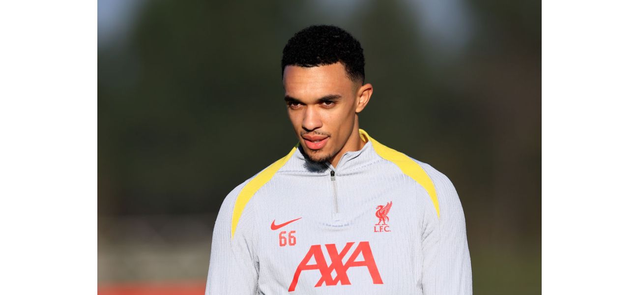 Liverpool player seen at practice before facing Real Madrid.