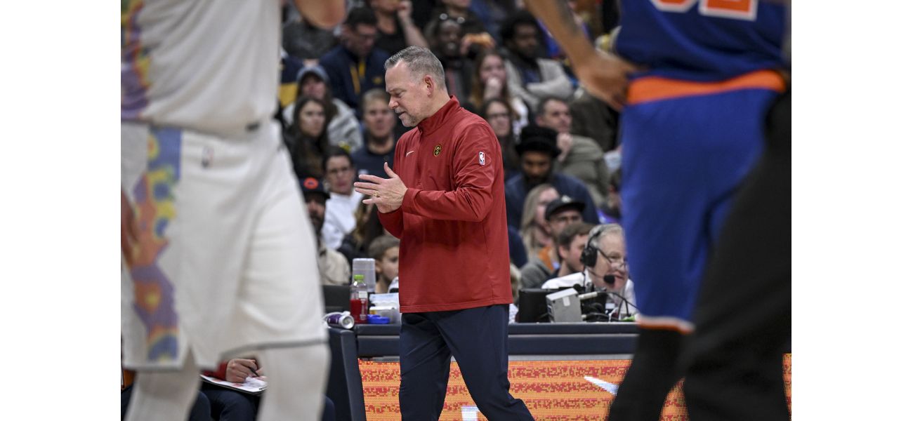 Nuggets coach unhappy with team's lack of effort in allowing 145 points to Knicks: 