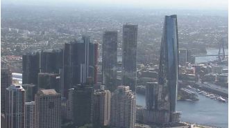 Sydney's central business district and western suburbs experience power outages due to hot weather conditions.