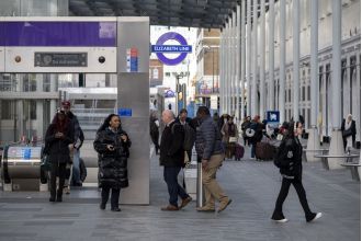 Tube network in London experiencing disruptions due to power and signal problems, resulting in suspended services.