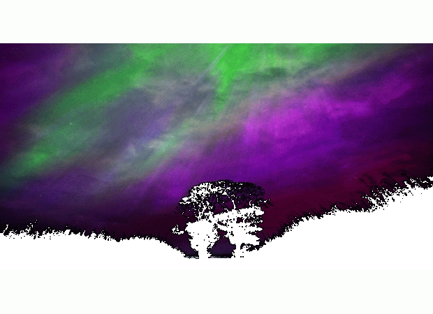 Some individuals claim they can hear the Northern Lights, describing it as similar to clicking rain.