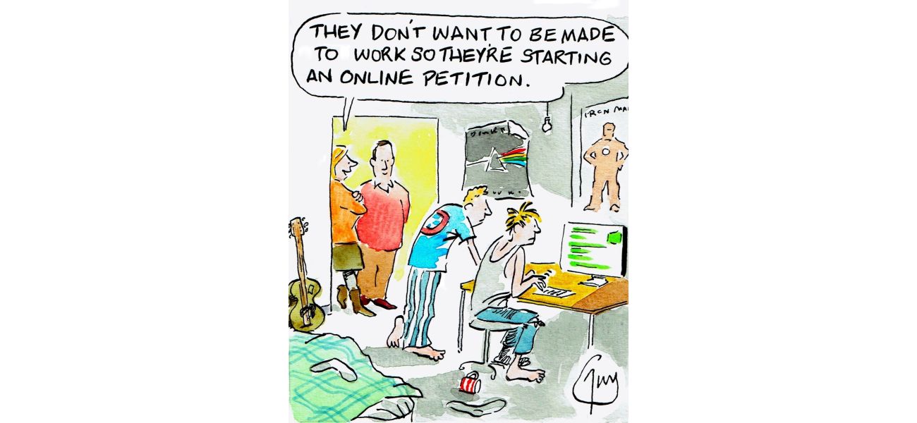 Guy Venables' daily cartoon for Metro newspaper.
