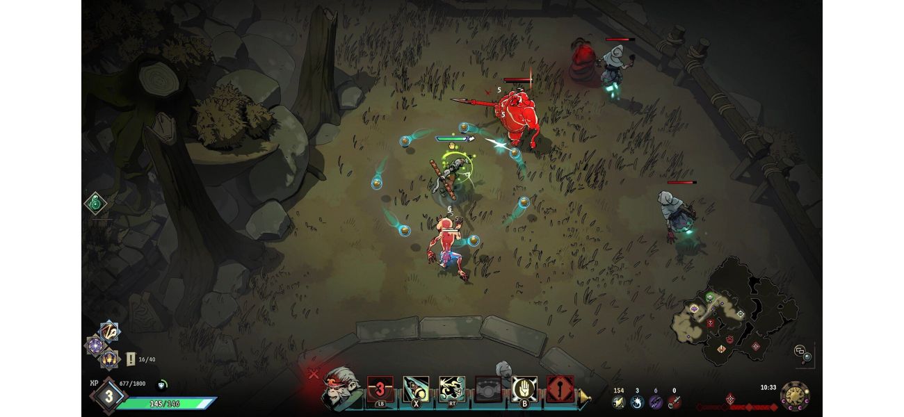 A review of Ravenswatch PS5, a new game that resembles co-op Hades and has a roguelite style.