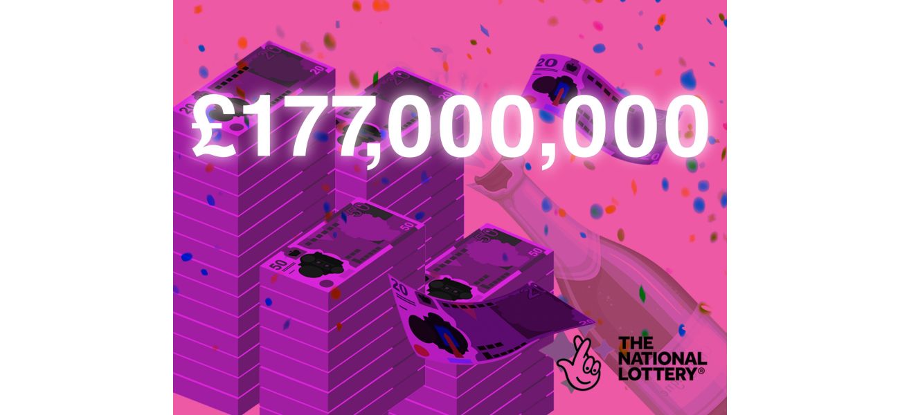 A British person has won a huge amount of money, £177,000,000, making it the third-biggest Lottery win in history.