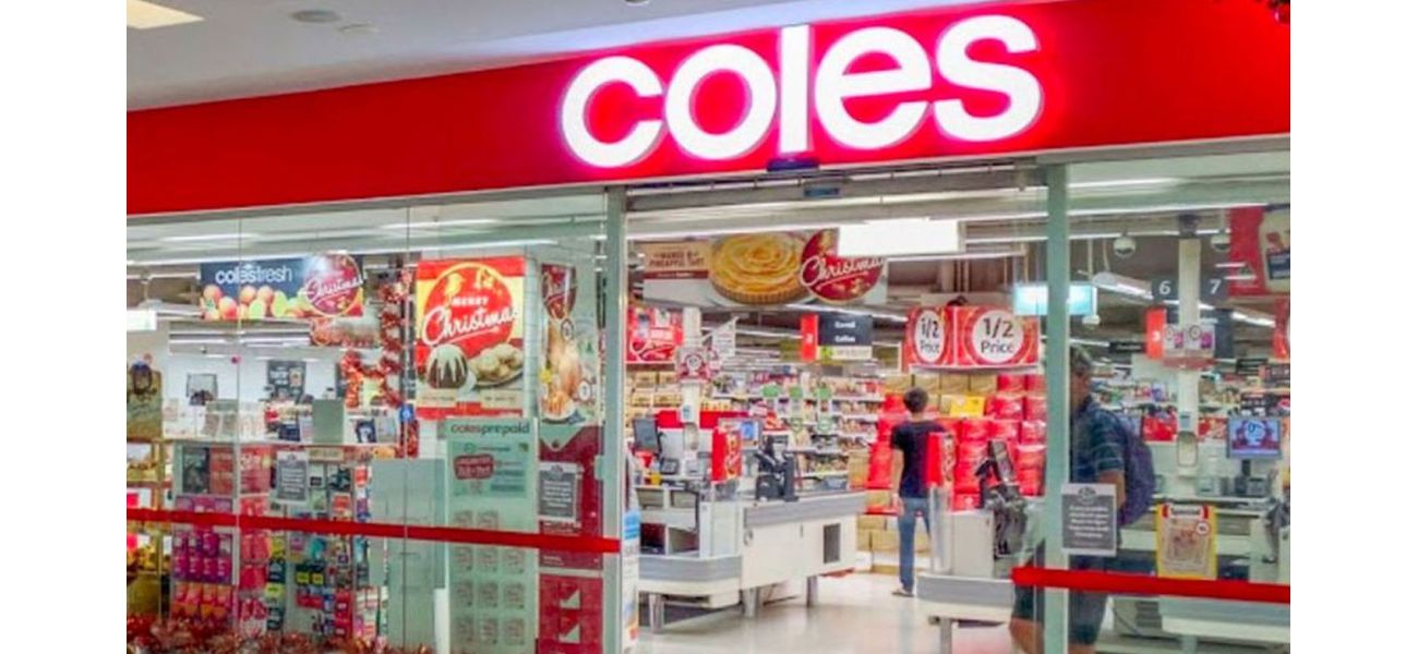 Coles reduces prices ahead of Christmas.