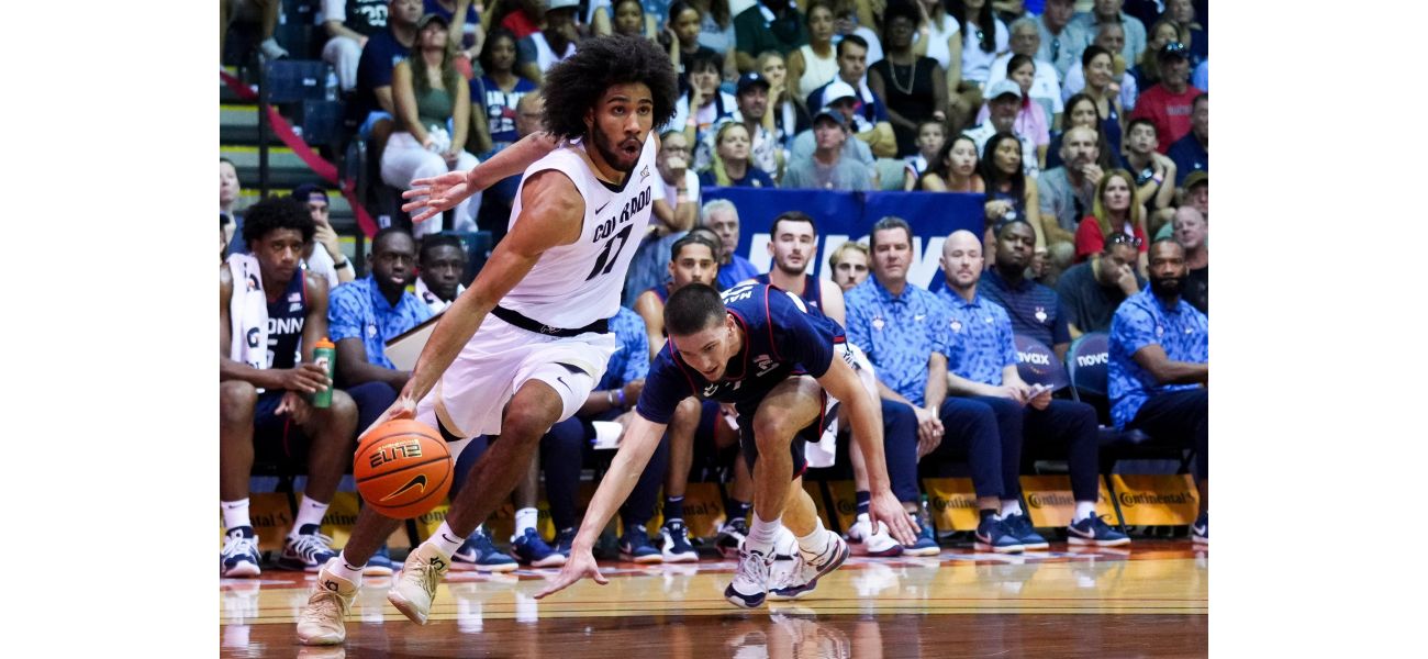 In a shocking upset, the CU Buffs defeat No. 2 UConn at the Maui Invitational, ending the defending champions' reign.