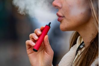Majority of MPs vote to outlaw single-use e-cigarettes.