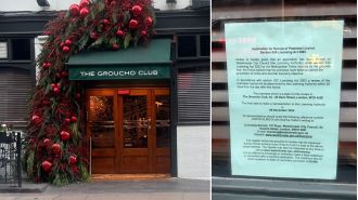 Famous London club popular with stars shut down due to accusation of serious crime.