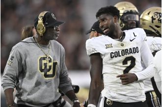 Keeler reports that Las Vegas Raiders fans are interested in CU Buffs QB Shedeur Sanders, but Coach Prime is not interested.