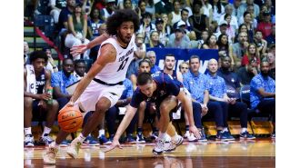 In a shocking upset, the CU Buffs defeat No. 2 UConn at the Maui Invitational, ending the defending champions' reign.