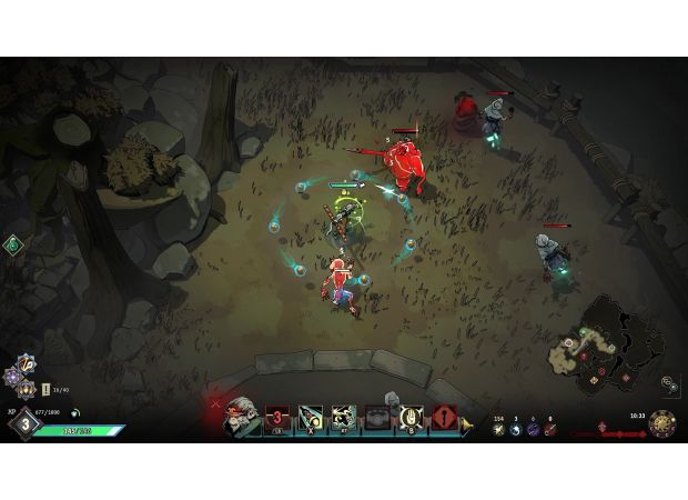 A review of Ravenswatch PS5, a new game that resembles co-op Hades and has a roguelite style.