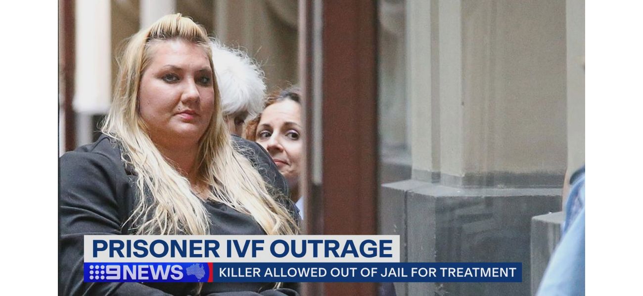 Murderer allowed to temporarily leave jail in Victoria for IVF treatment.