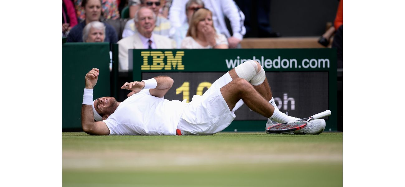 A famous tennis player confesses to being trapped in a continuous cycle of agony and discomfort.