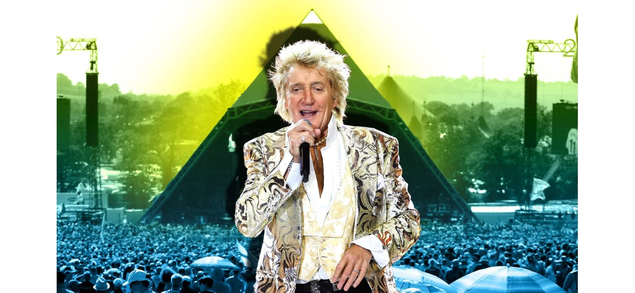 What is the Glastonbury legend slot and is Sir Rod Stewart a good choice for it?