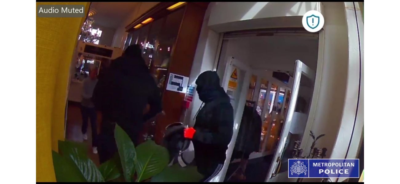 TV celebrity assaulted by armed thieves while they stole £200,000 worth of jewelry.
