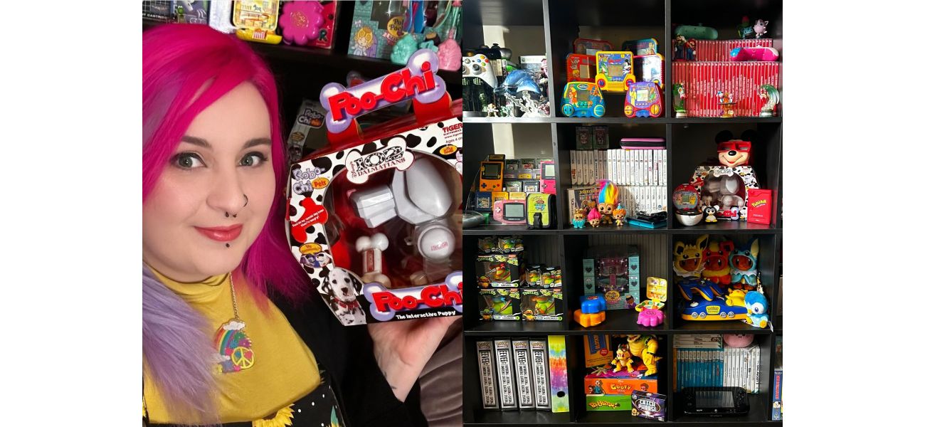 A 90s kid's collection of nostalgic Pokémon and Furbys is worth £3,000.