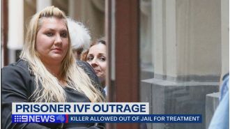 Murderer allowed to temporarily leave jail in Victoria for IVF treatment.