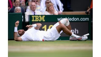 A famous tennis player confesses to being trapped in a continuous cycle of agony and discomfort.