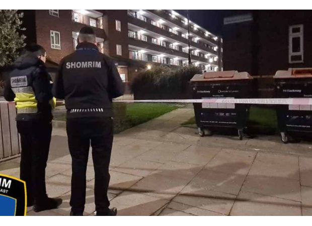 A teenage girl is hospitalized after being attacked with glass bottles.