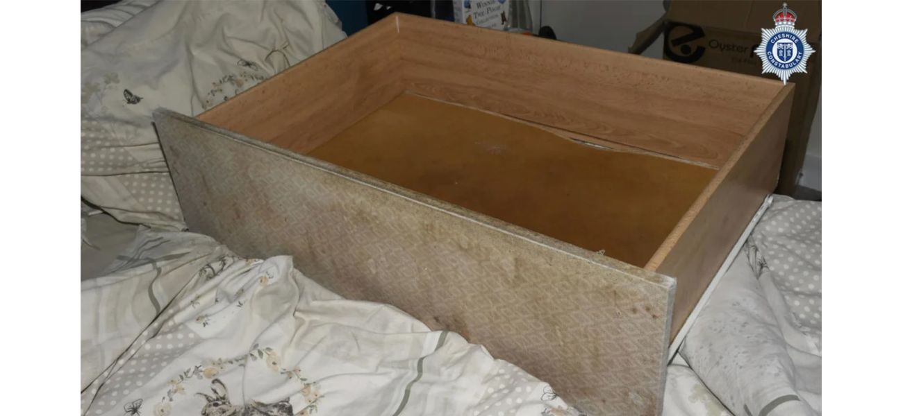 A mother from Britain who concealed her baby in a drawer for three years has been sentenced to jail.