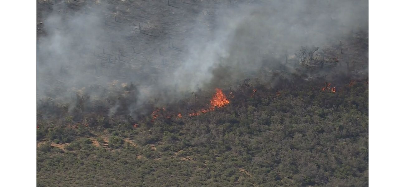 Firefighters fight fire in North Perth with full force.