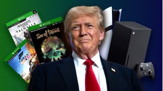 Tariffs imposed by Trump may hasten decline of physical games, experts say.