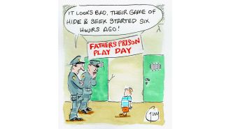 A cartoon by artist Guy Venables featured in the Metro newspaper.