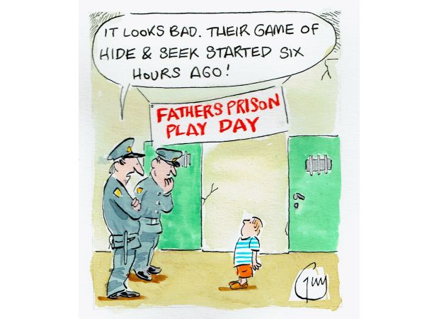 A cartoon by artist Guy Venables featured in the Metro newspaper.