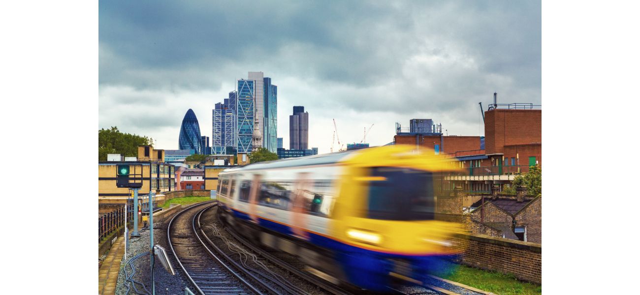 The quietest train station in London, with no trains running on weekends.