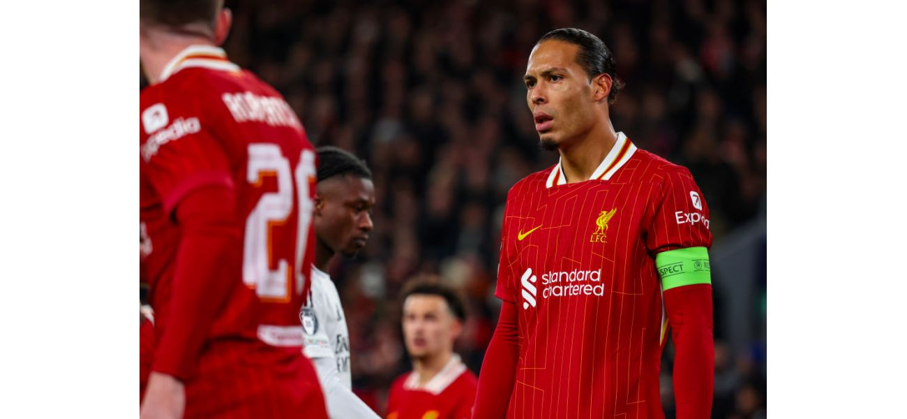 Van Dijk shuts down transfer question about Salah after Liverpool's win against Real Madrid.