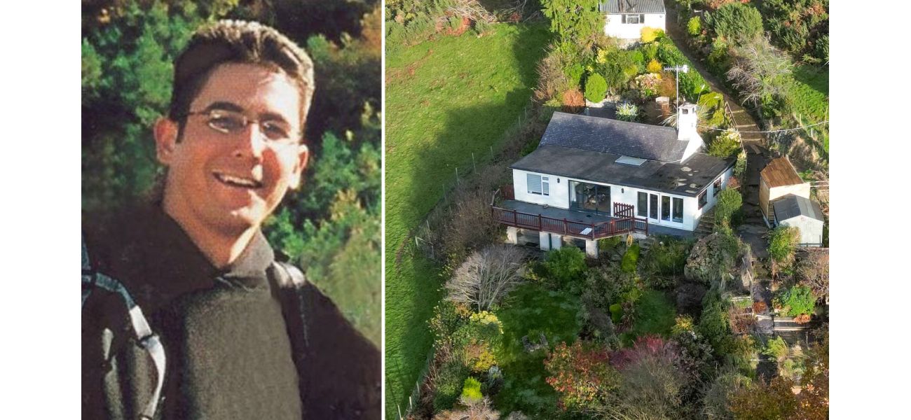 A remote Welsh hideout where the FBI apprehended a wanted 'terrorist.'