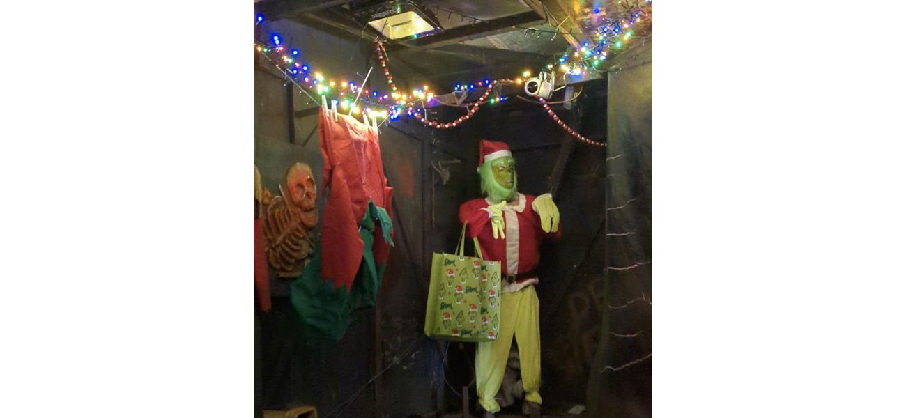 User reviews Grinch ride, compares it to Wonka, shares thoughts on £5 cost.