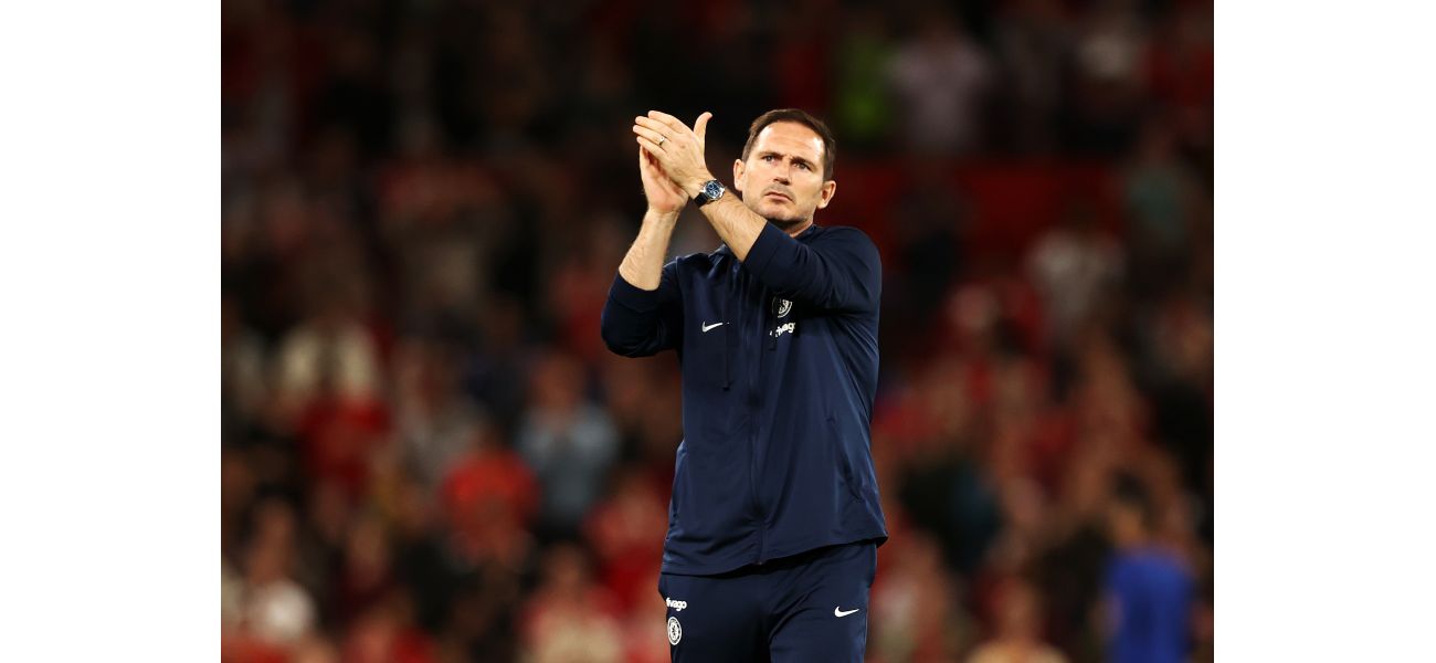 Coventry City hires Frank Lampard to take over as manager for Mark Robins.
