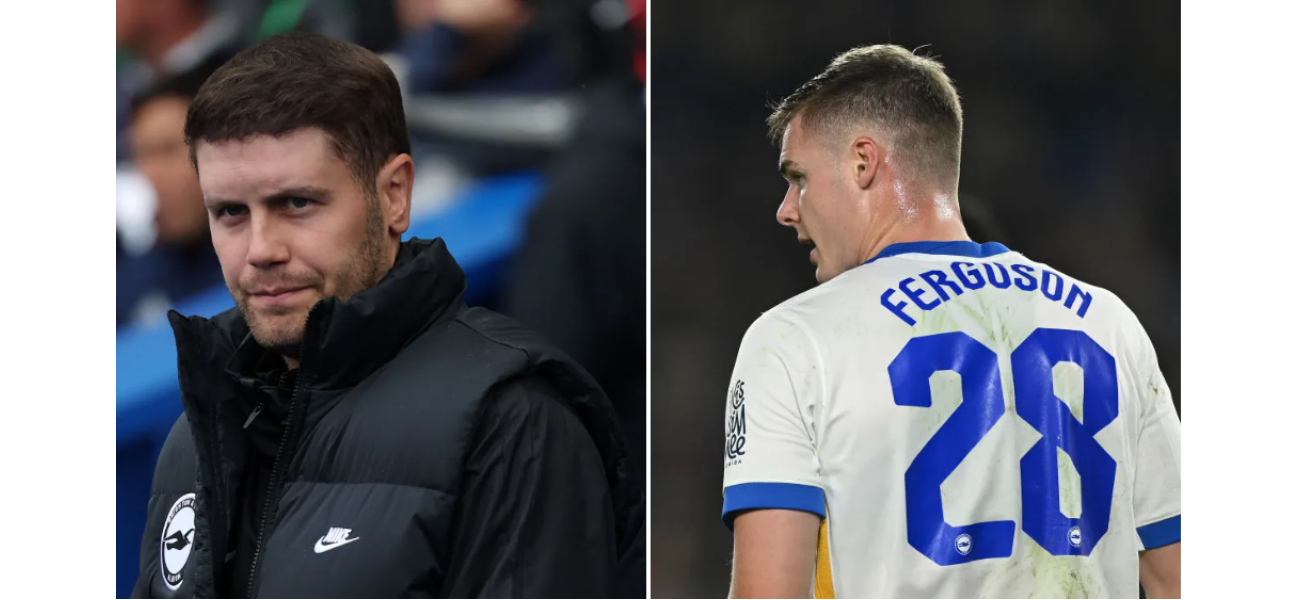 Brighton manager Fabian Hurzeler wants Evan Ferguson to go out on loan in January.