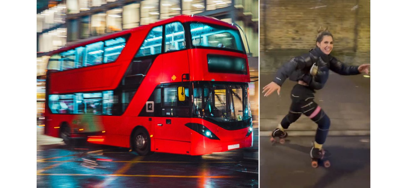 Mystery skater gains popularity after racing bus in Camden.