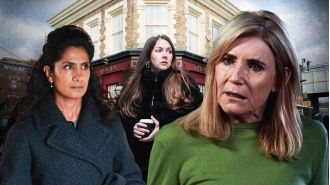 A well-known EastEnders star faces a frightening experience when a funeral is announced.