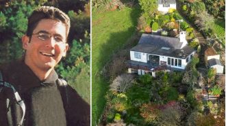 A remote Welsh hideout where the FBI apprehended a wanted 'terrorist.'
