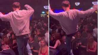 Police searching for US rapper who allegedly kicked a fan in the head at a concert.