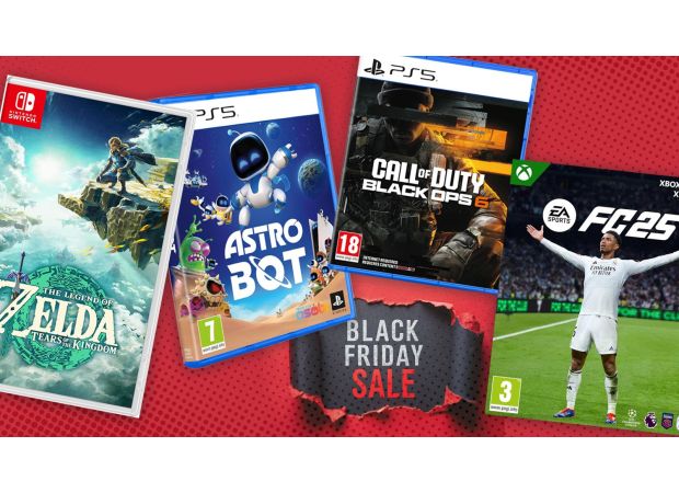 Get the top Black Friday deals on popular video games selected by our gaming experts, including PS5, Switch, and Xbox.