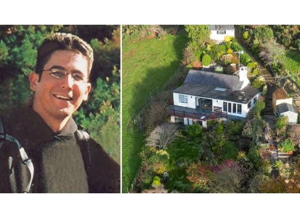 A remote Welsh hideout where the FBI apprehended a wanted 'terrorist.'