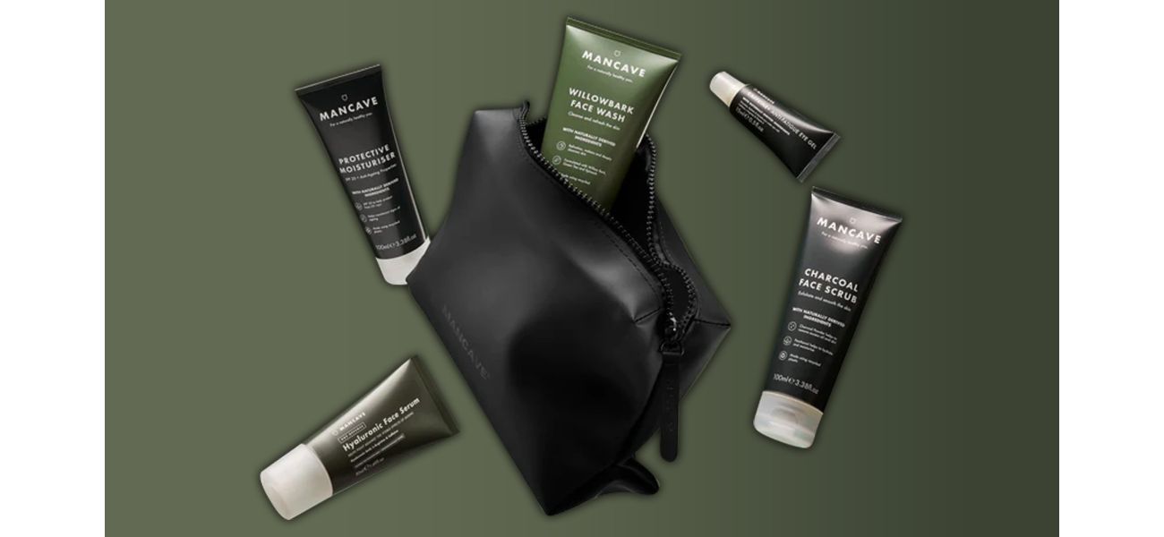 Get discounted ManCave skincare sets, perfect for gifting to your boyfriend, brother, or anyone else.