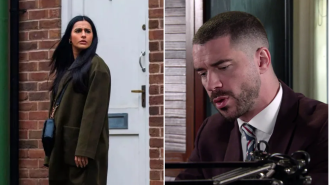 Alya is surprised by Adam's dating revelation on Coronation Street, but is there more to the story?