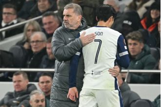 Postecoglou worried about Son's performance in Roma draw for Tottenham.