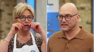 Rod Stewart criticized Gregg Wallace and Penny Lancaster's argument during filming of MasterChef.