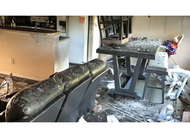 Faulty WiFi router causes fire in house